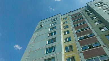 Заделка межпанельных швов